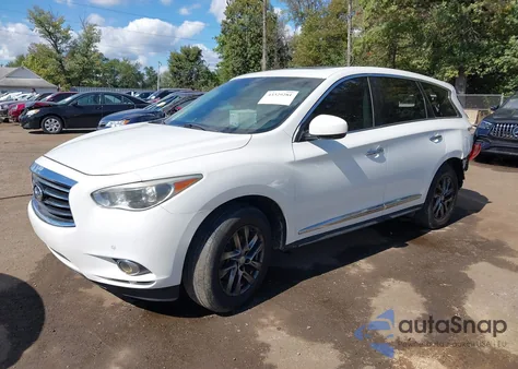2013 Infiniti Jx35 из США, поврежденный, VIN 5N1AL0MM5DC328118